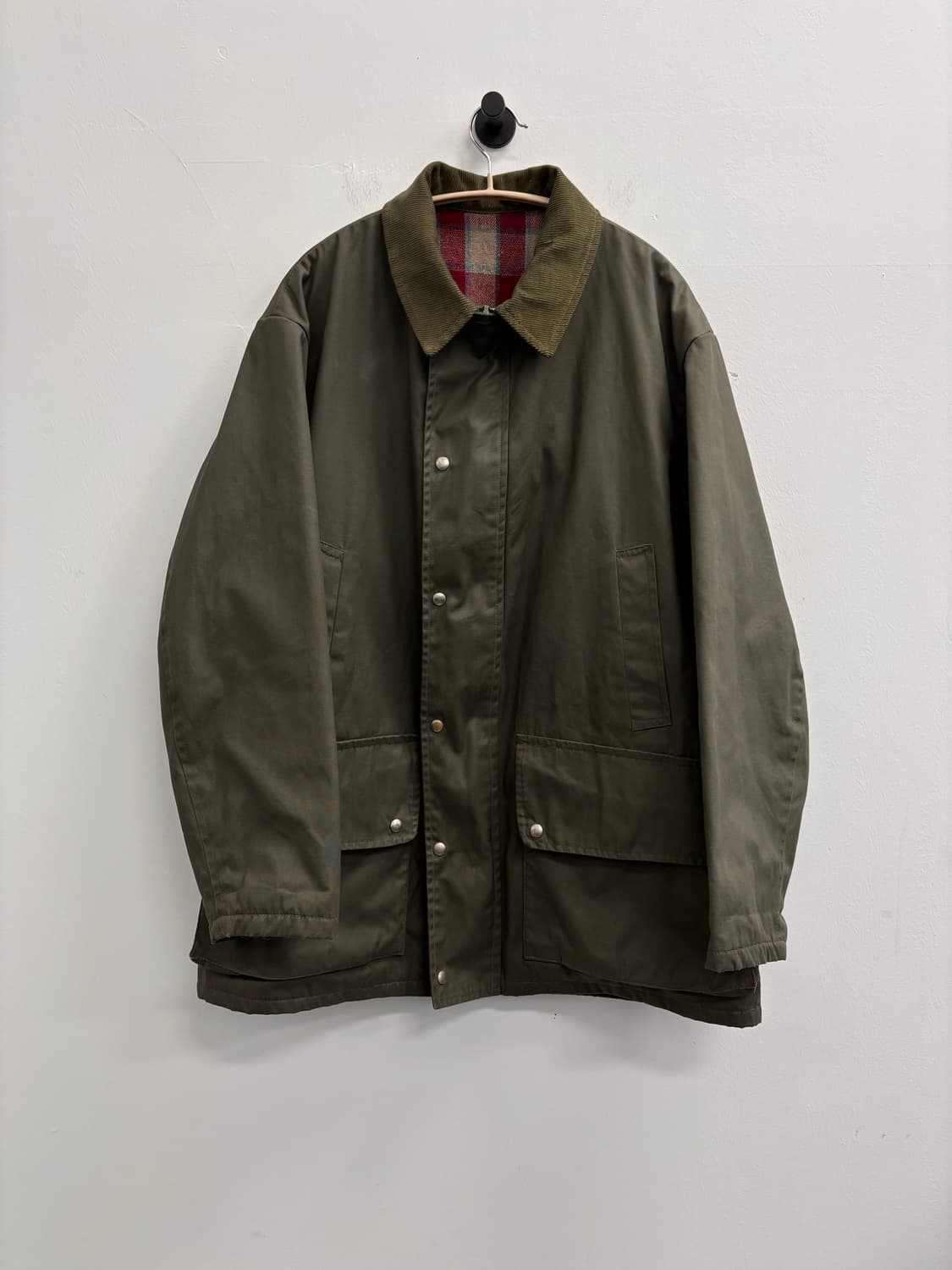 60s COLAMTISS 메이드 인 프랑스 빈티지 코듀로이 배색 헌팅 상품이미지2