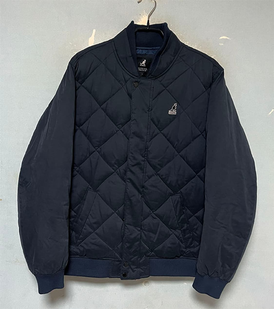 캉골 남자 퀼팅 패딩점퍼 캐주얼 웰론 봄버 L 100 상품이미지1