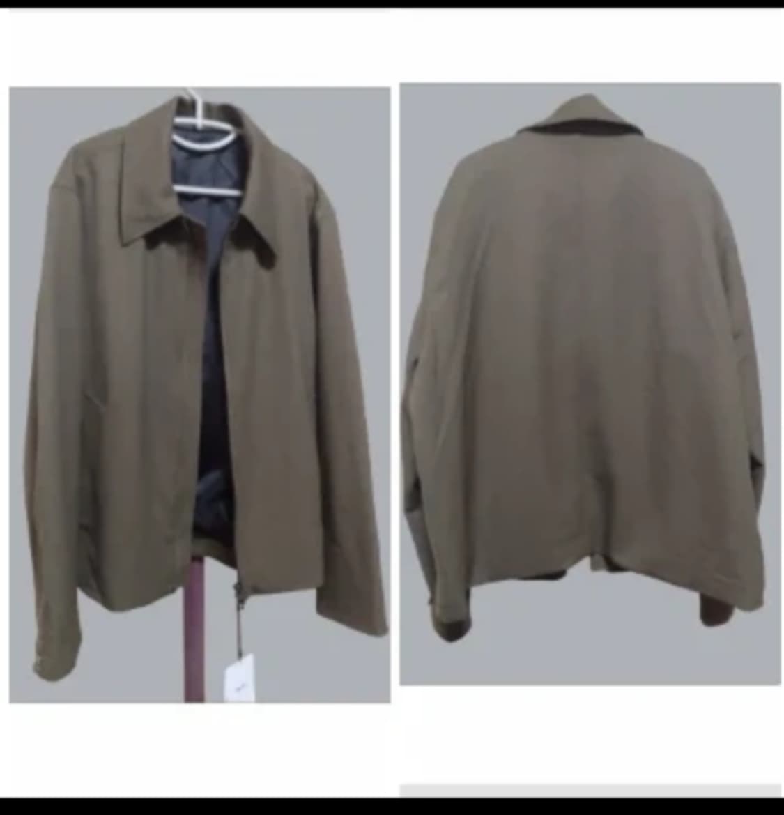 TNGT 미니멀 크롭 점퍼 110새상품 상품이미지7