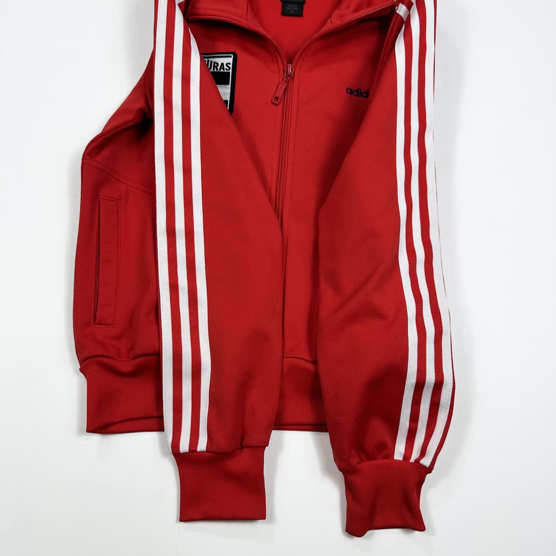 아디다스 올드스쿨 온두라스 여성 져지 레드 화이트 여성S 상품이미지4