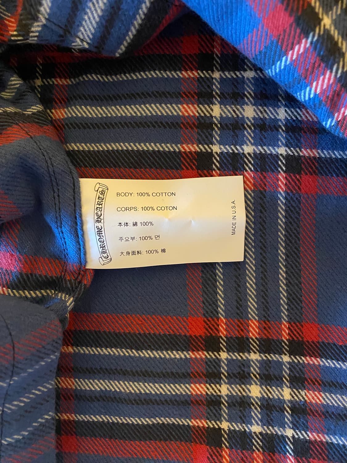 (새상품/M) 크롬하츠 워크독 셔츠 상품이미지3