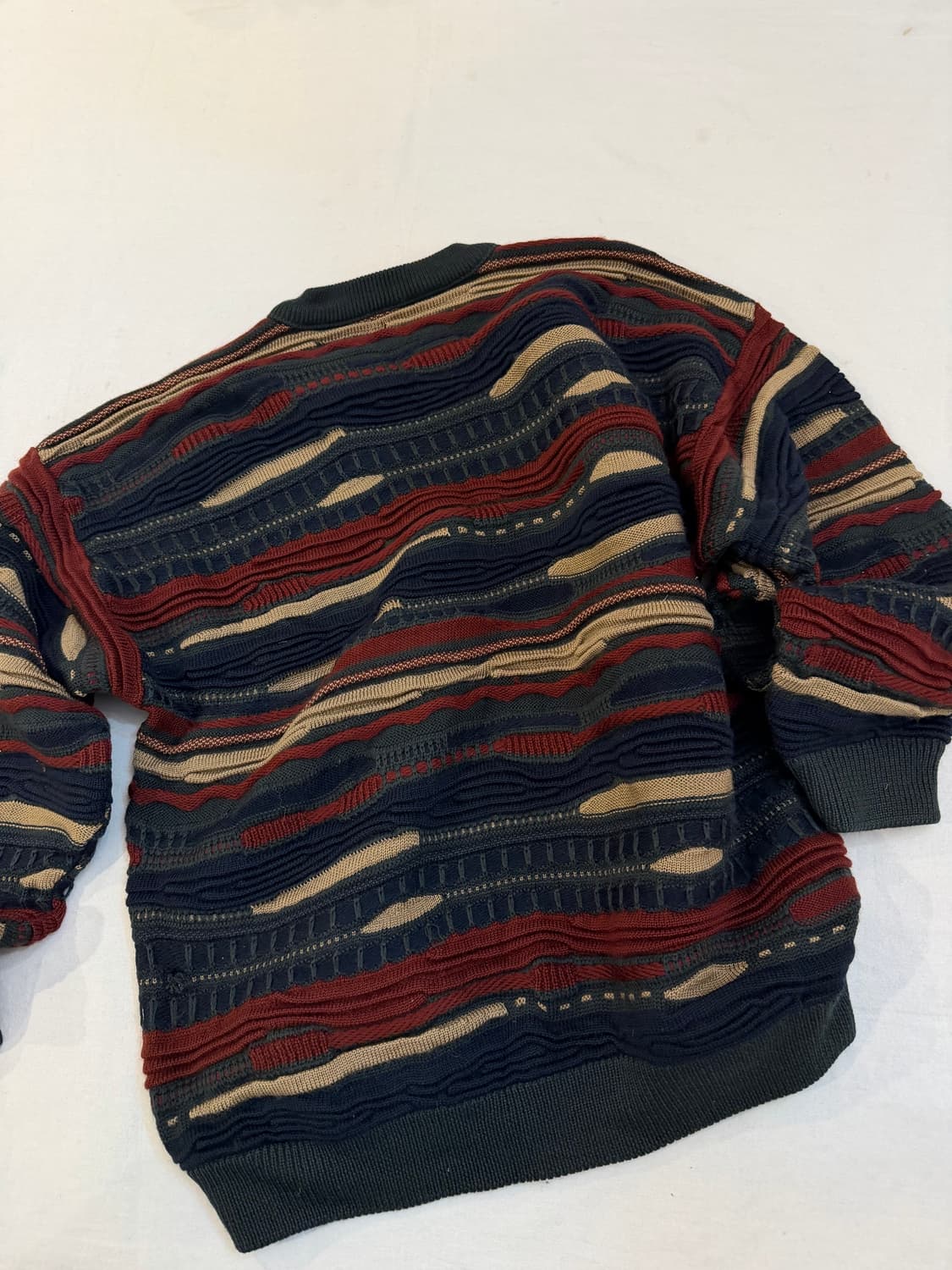 쿠지맛 오스트레일리아 그런지 멀티케이블 울 니트 상품이미지2