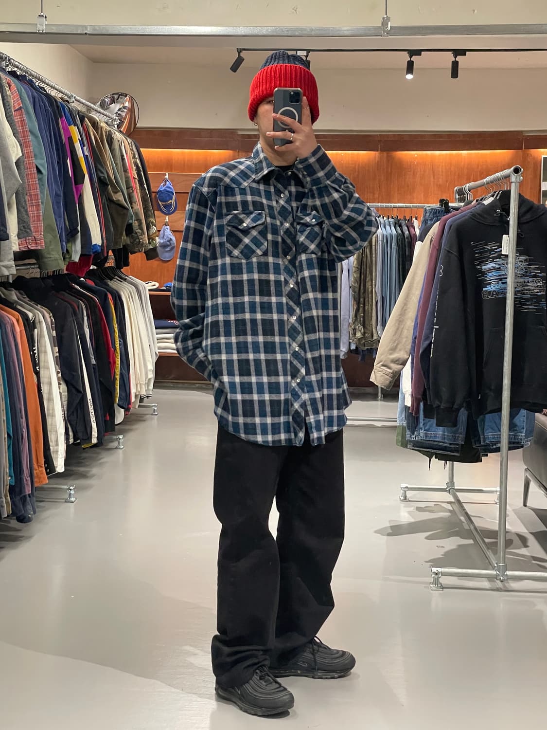 랭글러 헤비 코튼 웨스턴 셔츠   상품이미지3