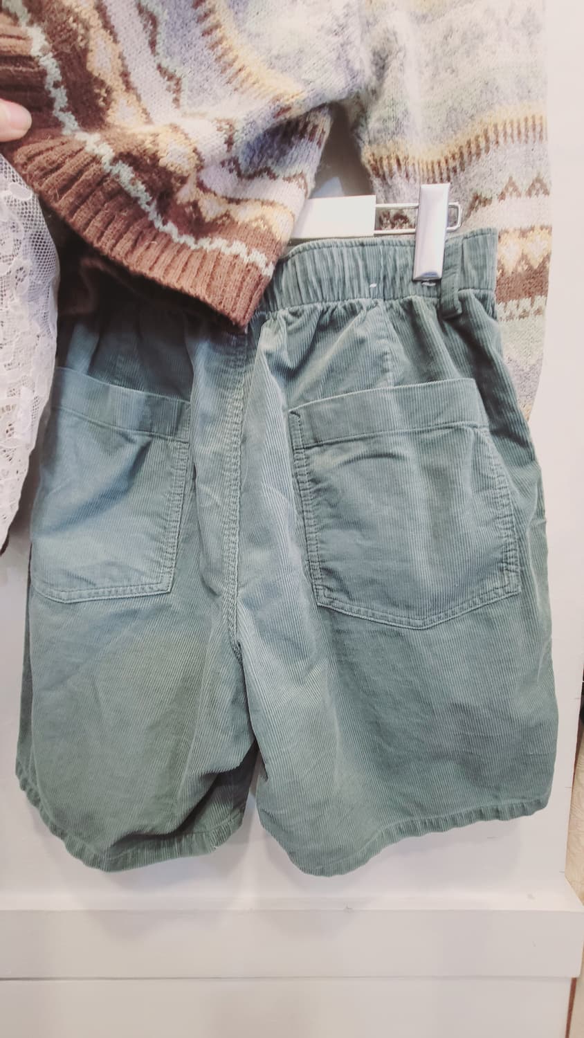 퍼프 크롭니트. 유니클로 코듀로이 상품이미지4