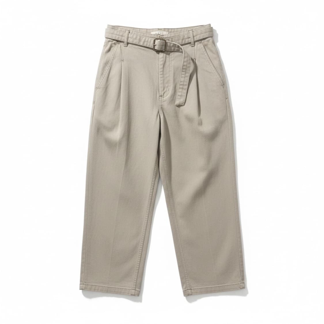 Noun chino two-tuck pants 0 상품이미지1