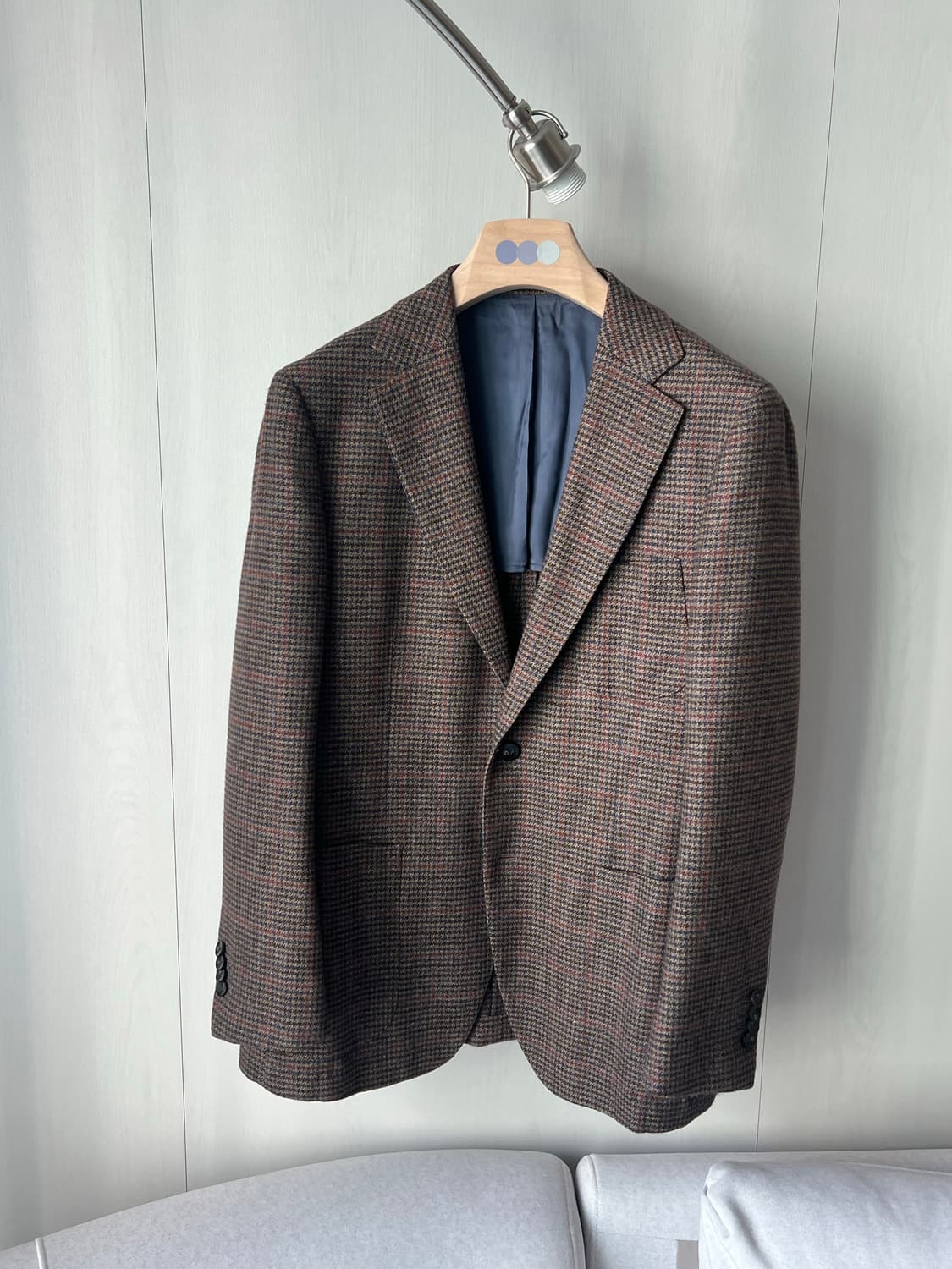 수트서플라이 캐시미어 하운드 투스 자켓 상품이미지2