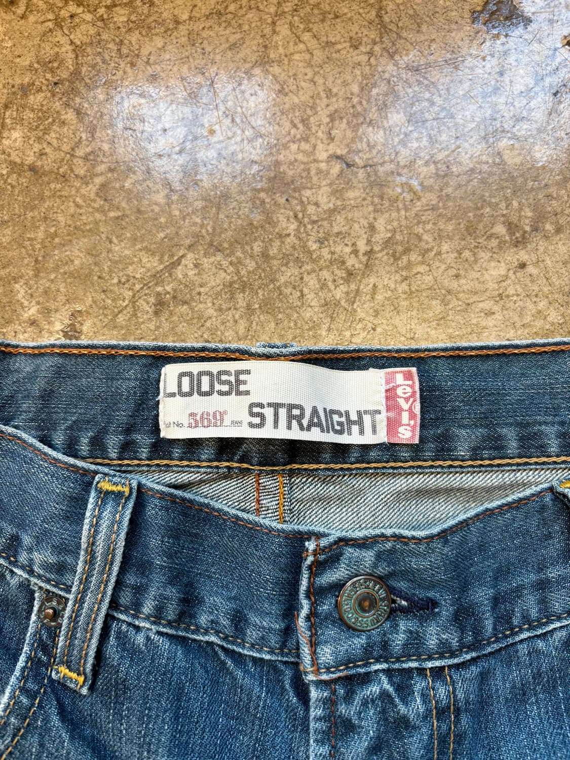 00s 07년도 리바이스 569 데님 상품이미지4