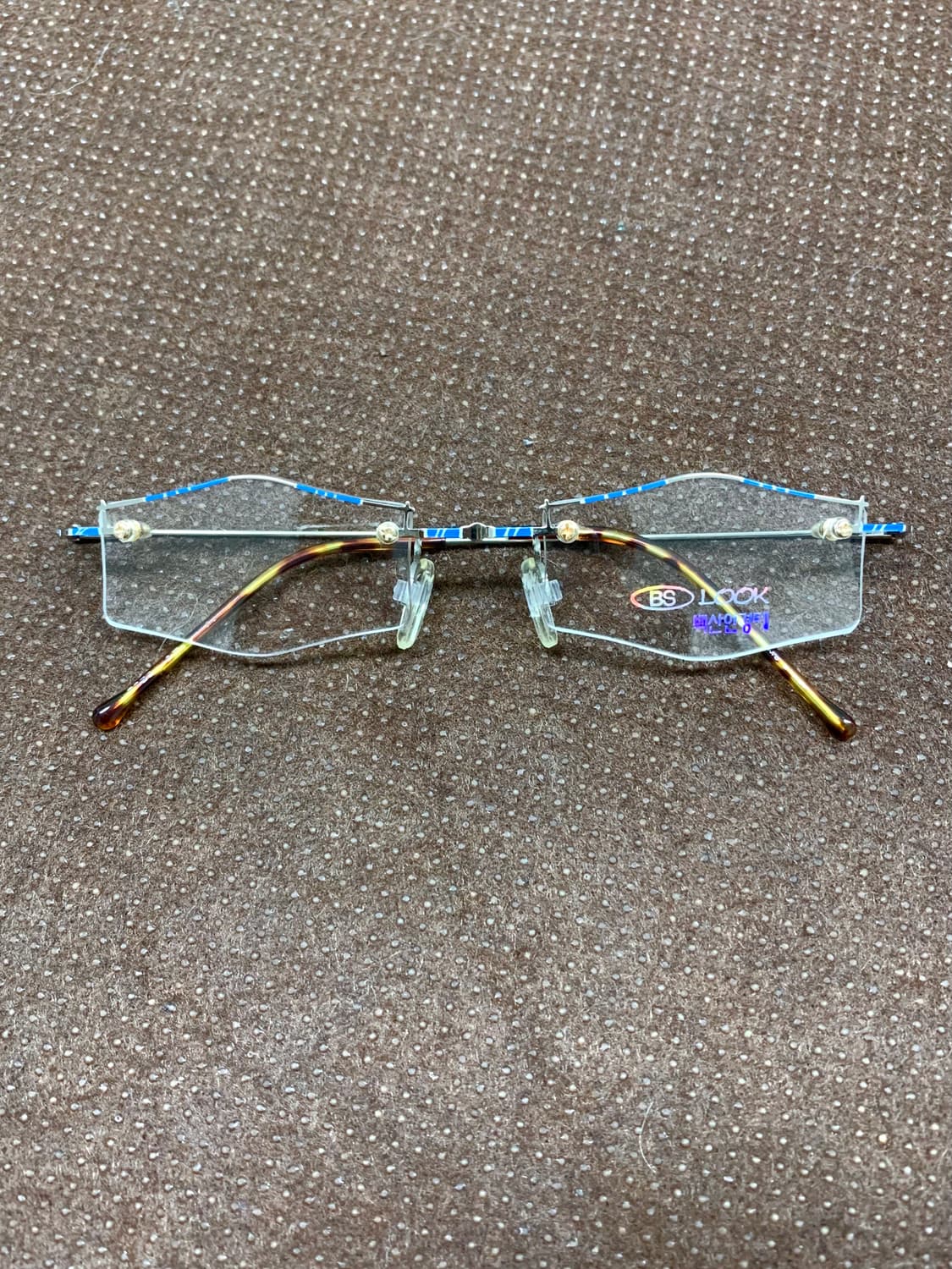 백산 90’s 아카이브 림리스 무테안경 상품이미지2