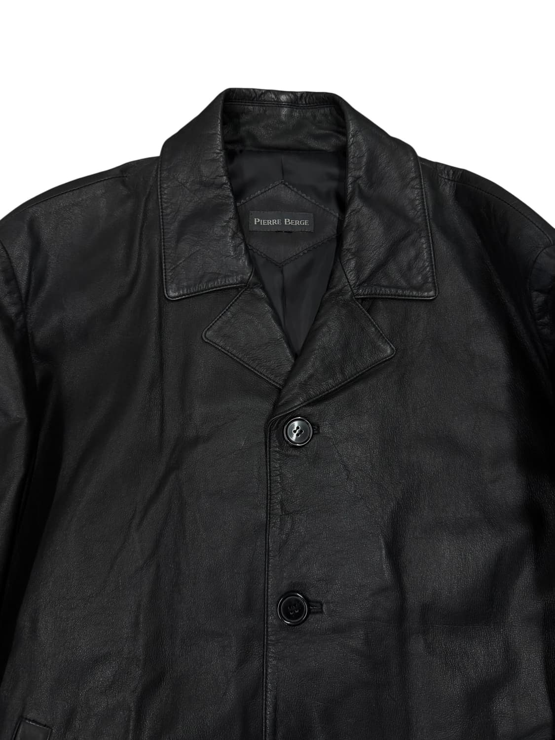 PIERRE BERGE Leather Car Coat 상품이미지2