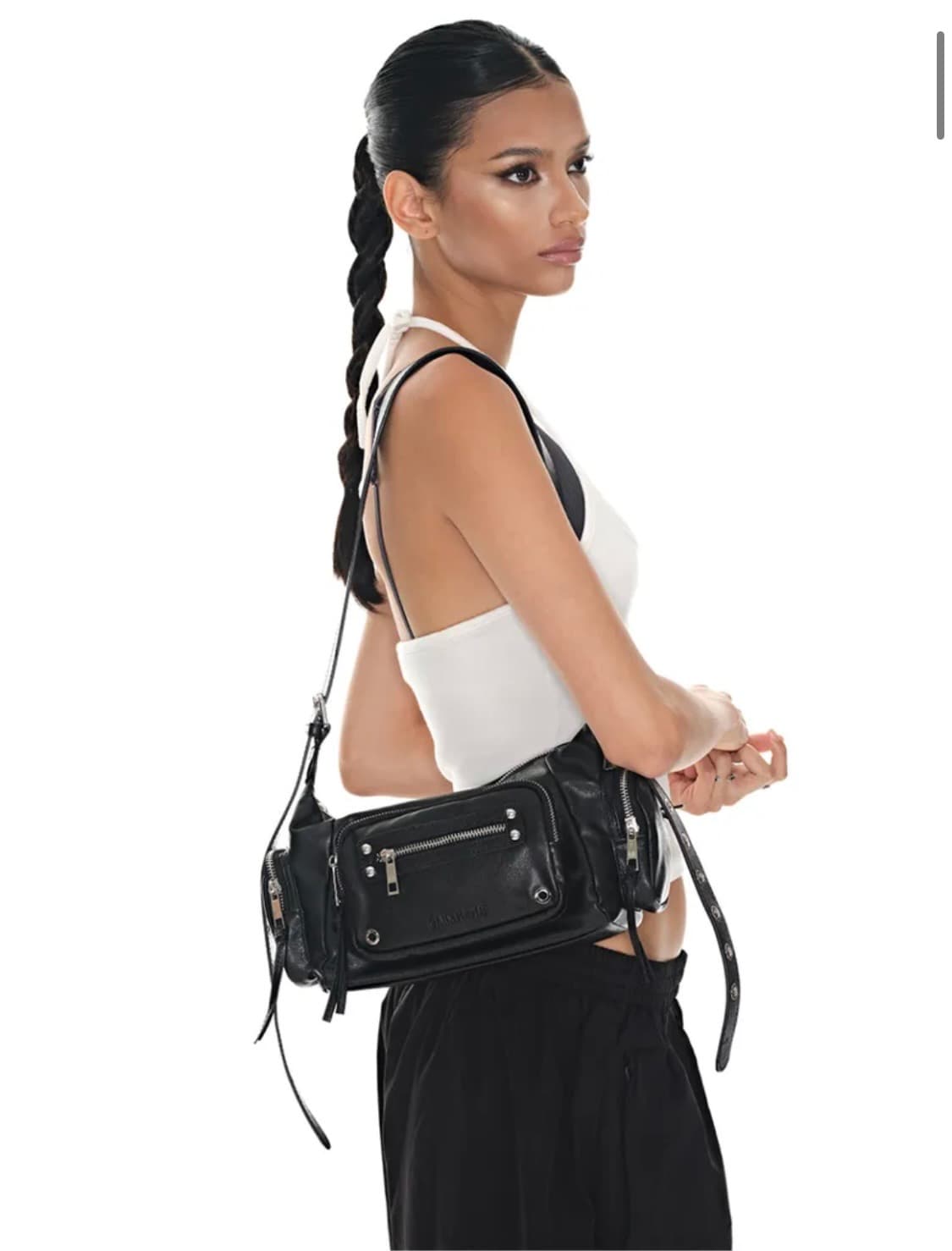 블랙퍼플 마르코 백 Marco Bag_BLACK 상품이미지1