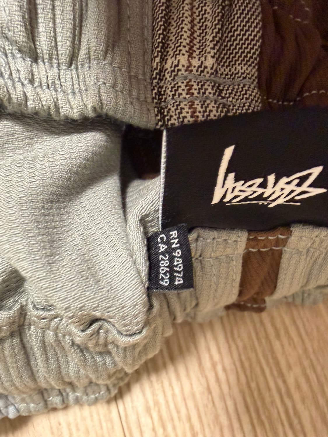 M 스투시 패치워크 비치팬츠 상품이미지5