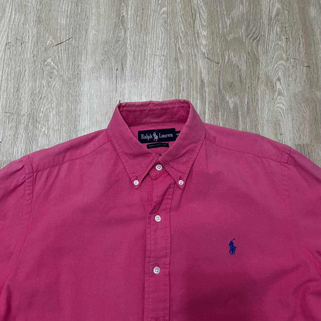 폴로 랄프로렌 스몰포니 로고 코튼 반팔 셔츠 M(95) 상품이미지4