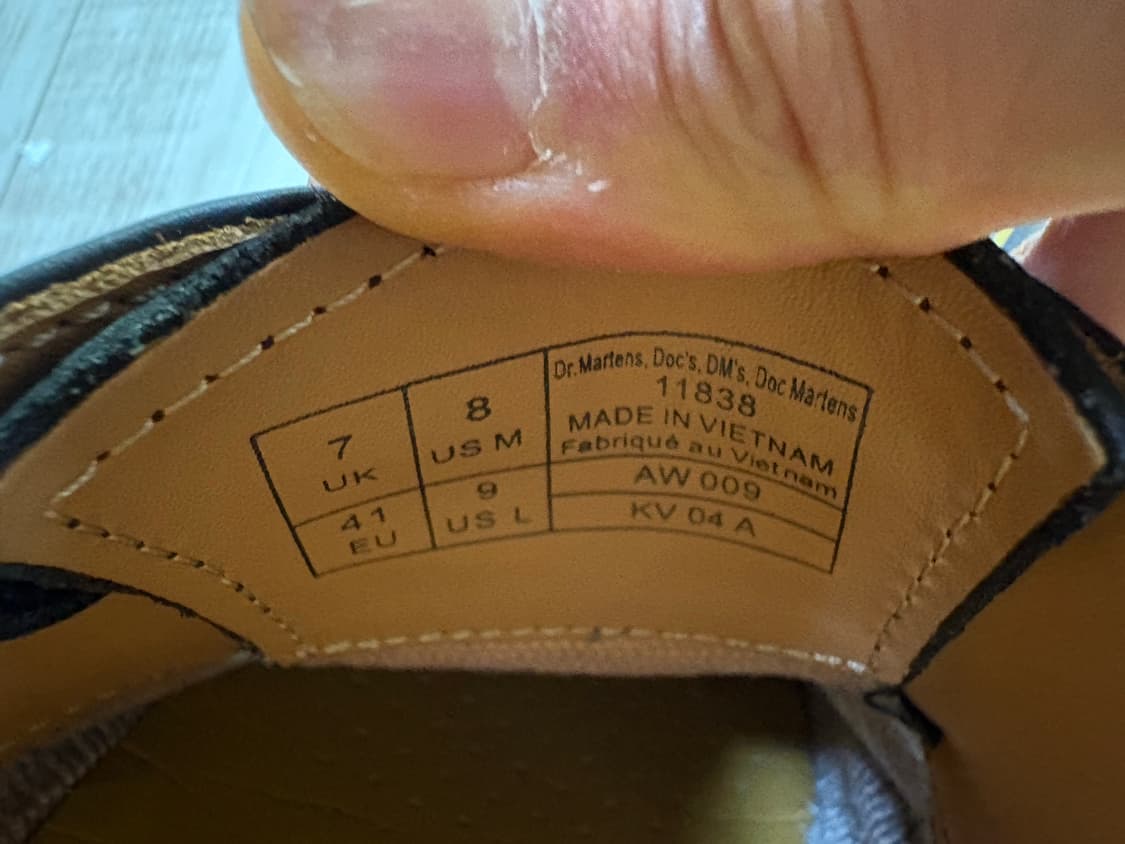 닥터마틴 1461 3홀 나파 260 상품이미지7