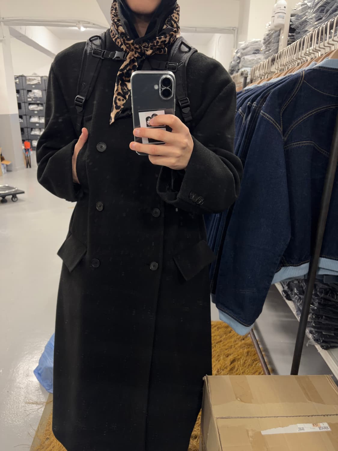 Zara 레오파드 스카프 상품이미지1