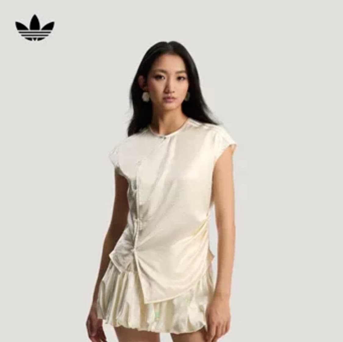아디다스 중국 한정 새틴 슬리브리스 민트, 중티다스 상품이미지2