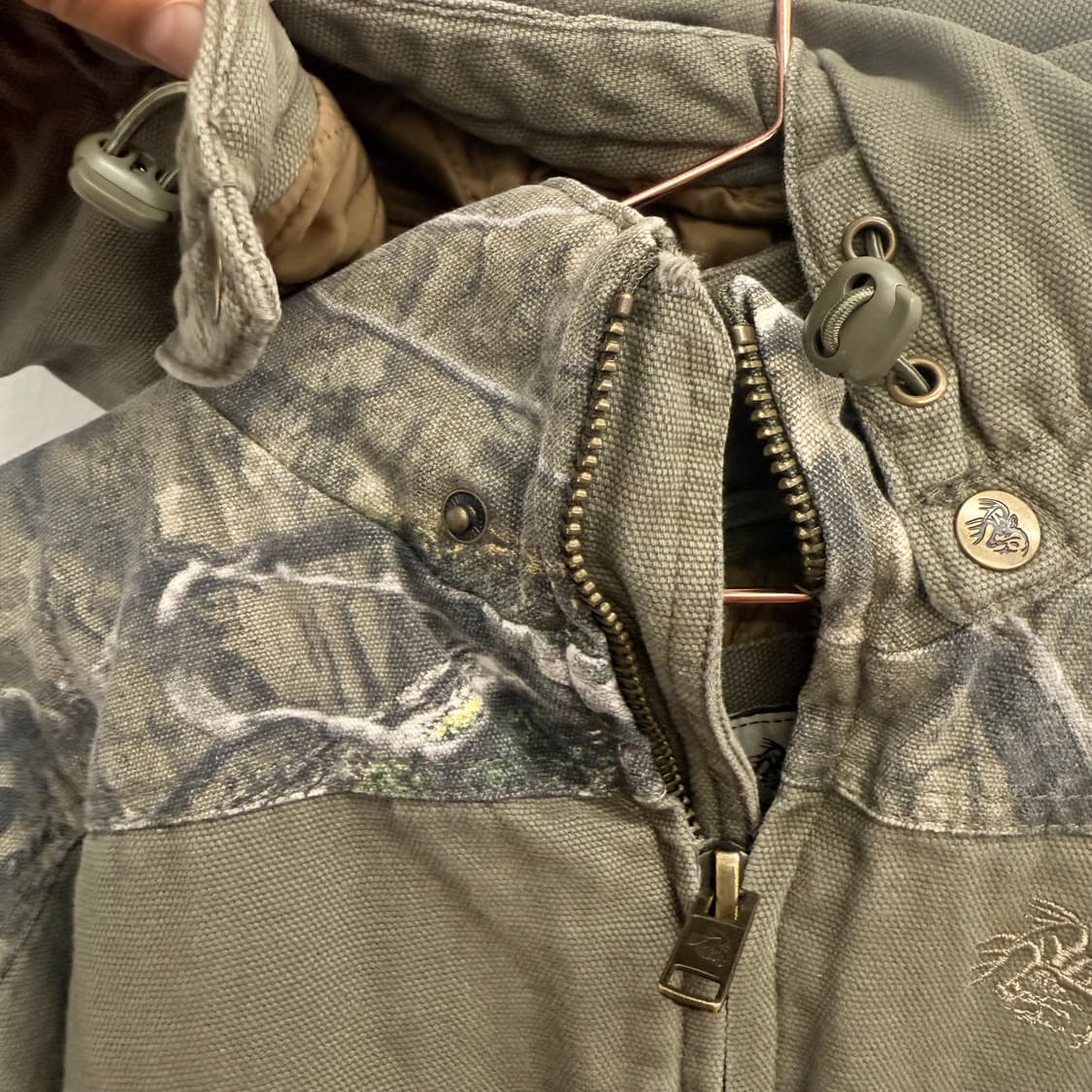 legendary whitetails mossy oak 리얼트리 점퍼XL 상품이미지3