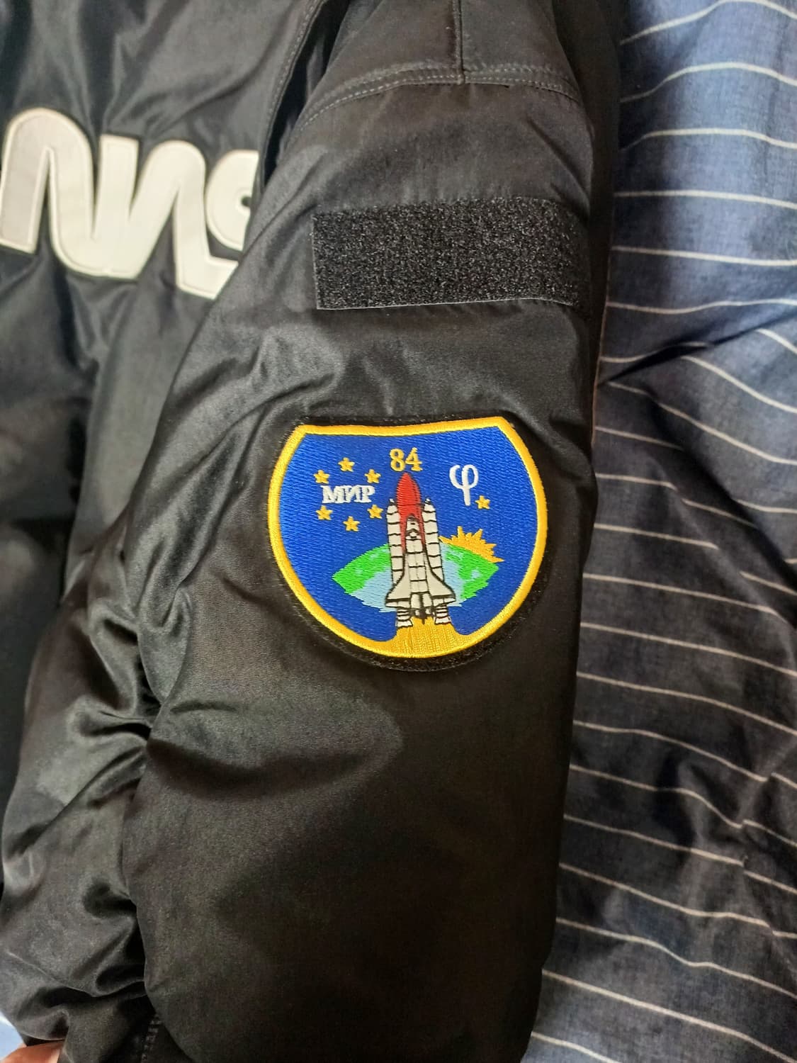 [F38] 발렌시아가 나사 봄버 블랙 (105) 상품이미지8