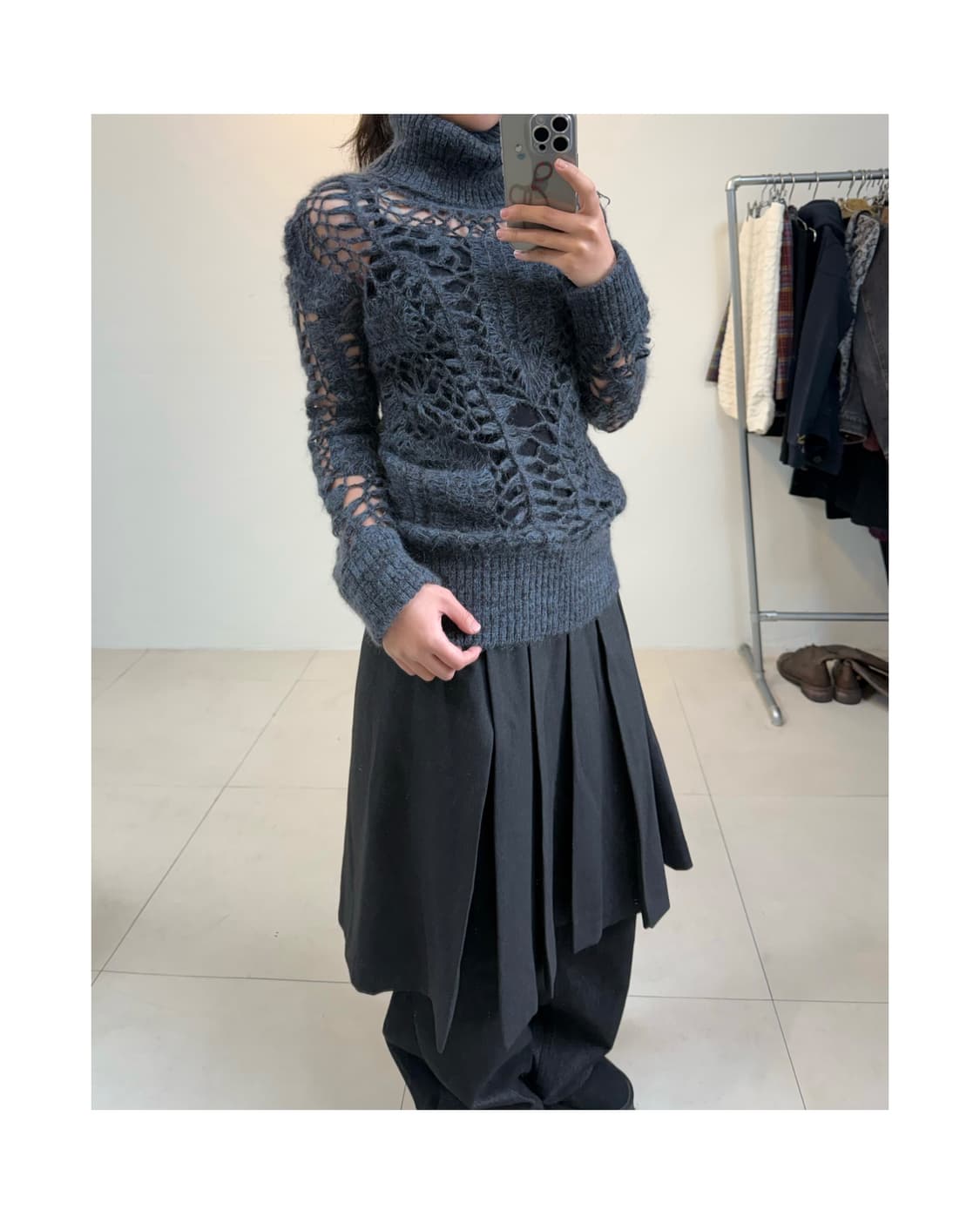 빈티지 모헤어 혼방 니트 상품이미지2