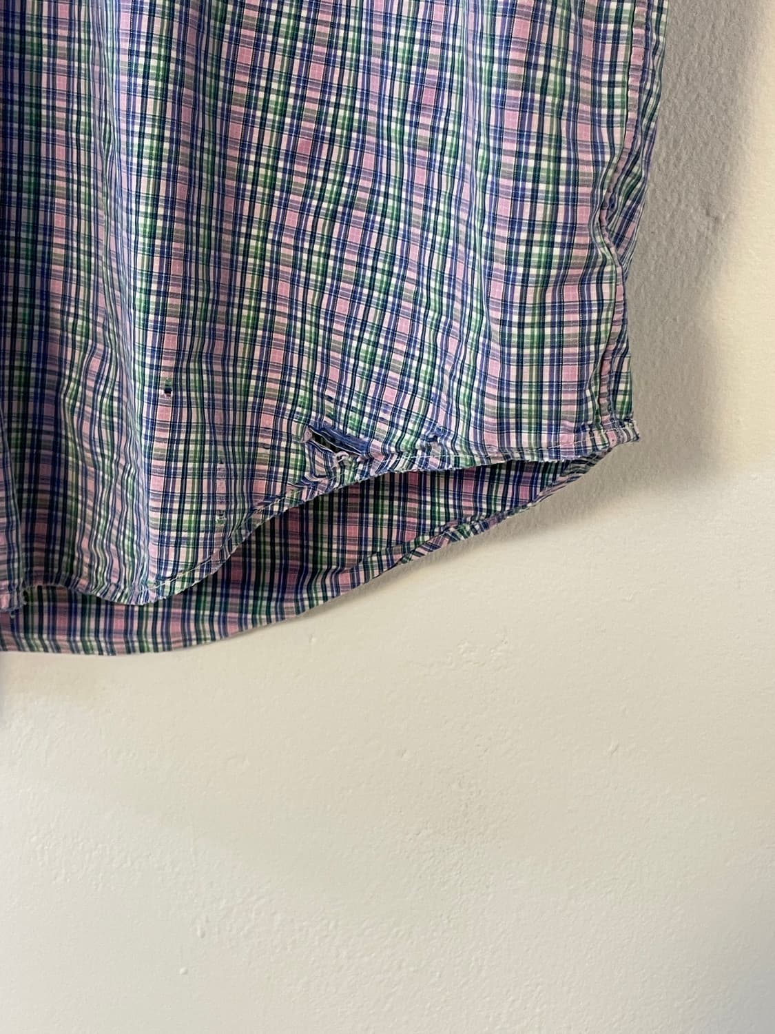 폴로 클래식핏 체크 셔츠  상품이미지5