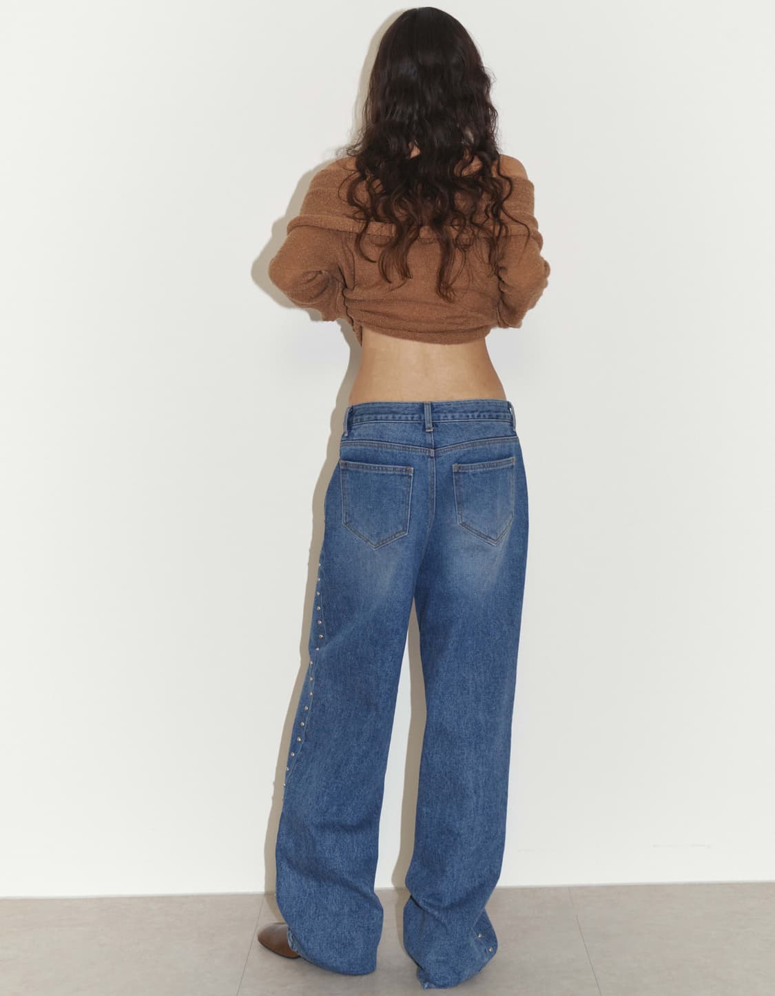Polysooem studded washed jeans 상품이미지7