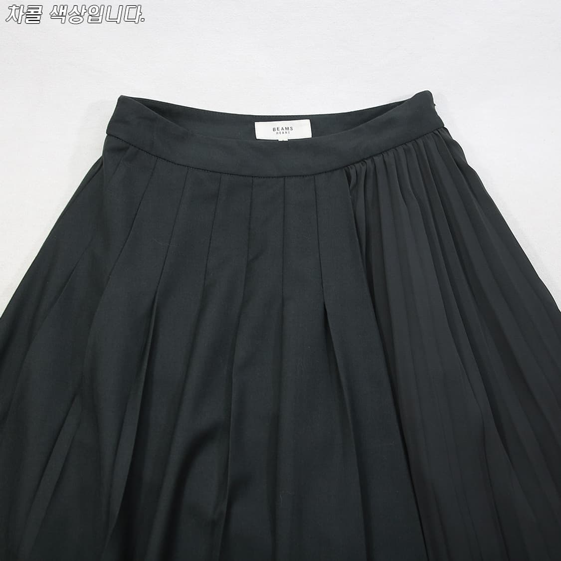 BEAMS HEART 플리츠 스커트 (여성용 24.5) 상품이미지3