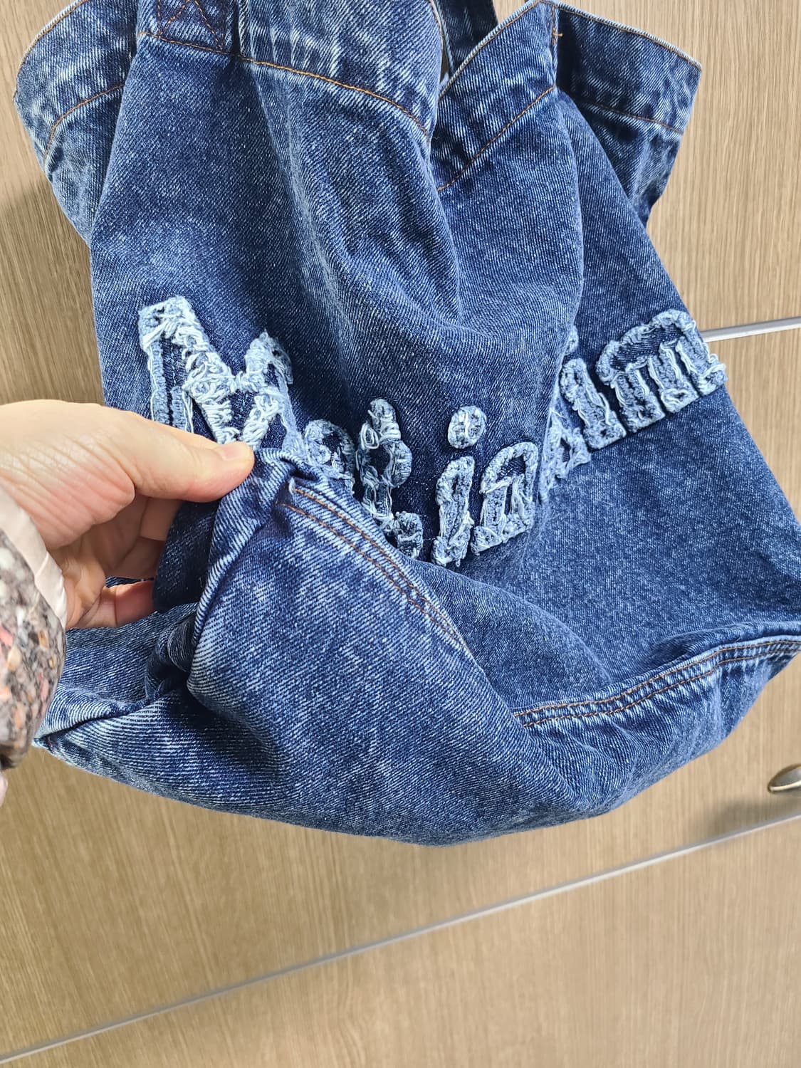 마뗑킴 데님 가방 숄더백 쇼퍼백 상품이미지3