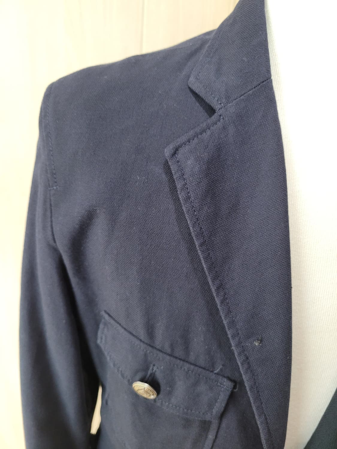 자라맨 ZARAMAN 사파리 자켓 105 네이비 상품이미지3