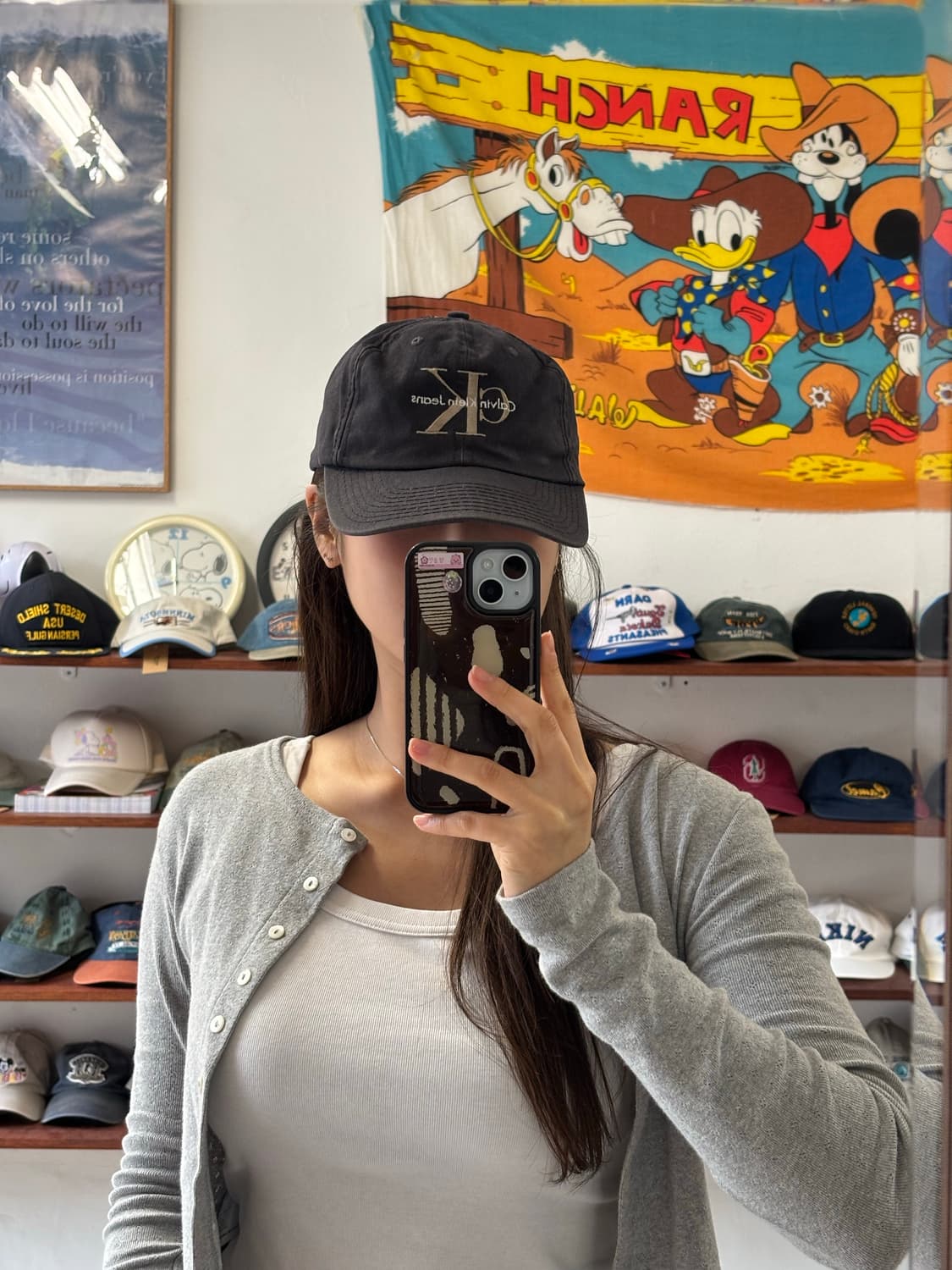 캘빈클라인 빈티지 햇 상품이미지1