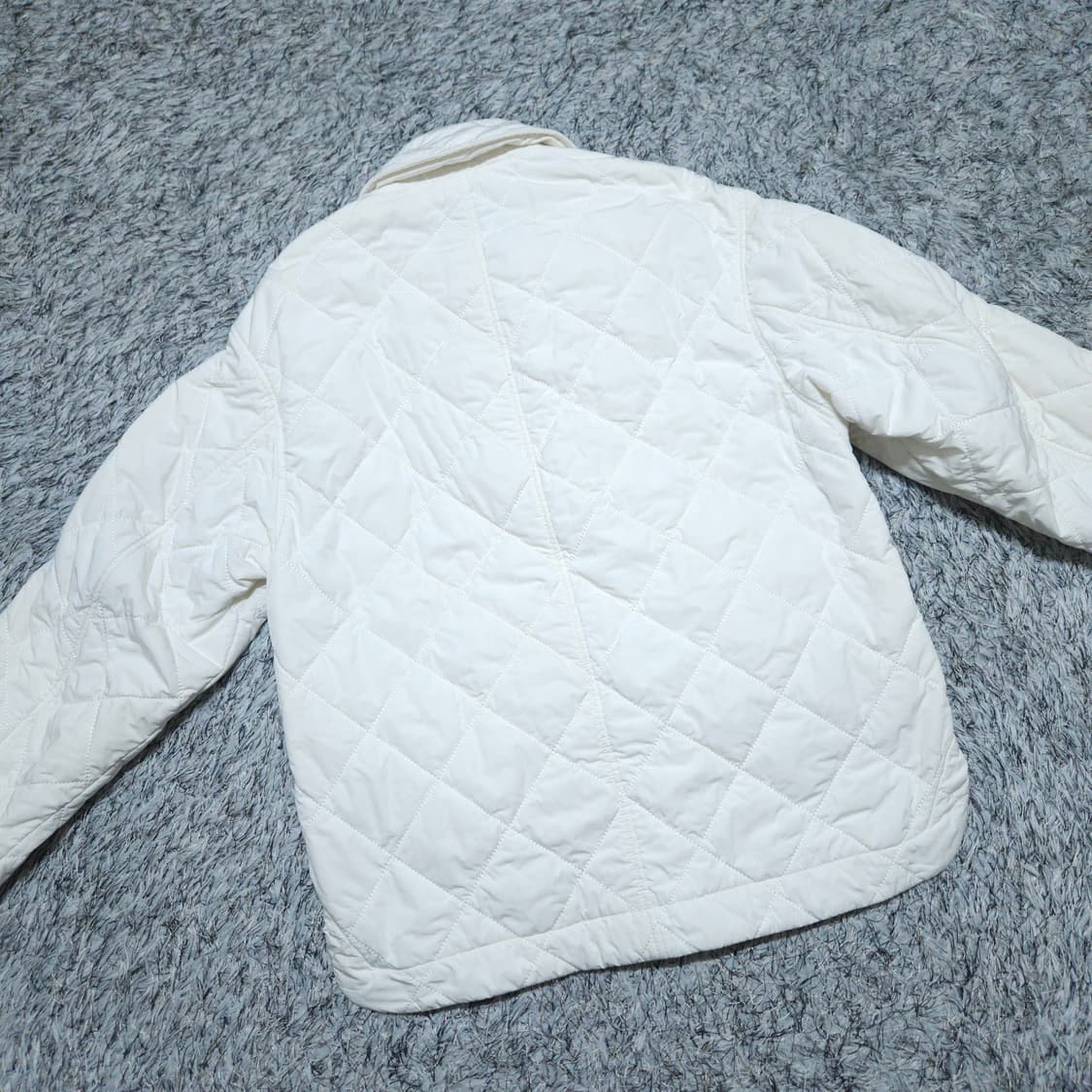 구호플러스) Free 퀄티드 패딩자켓 아이보리 / 왕눈이샵 상품이미지5