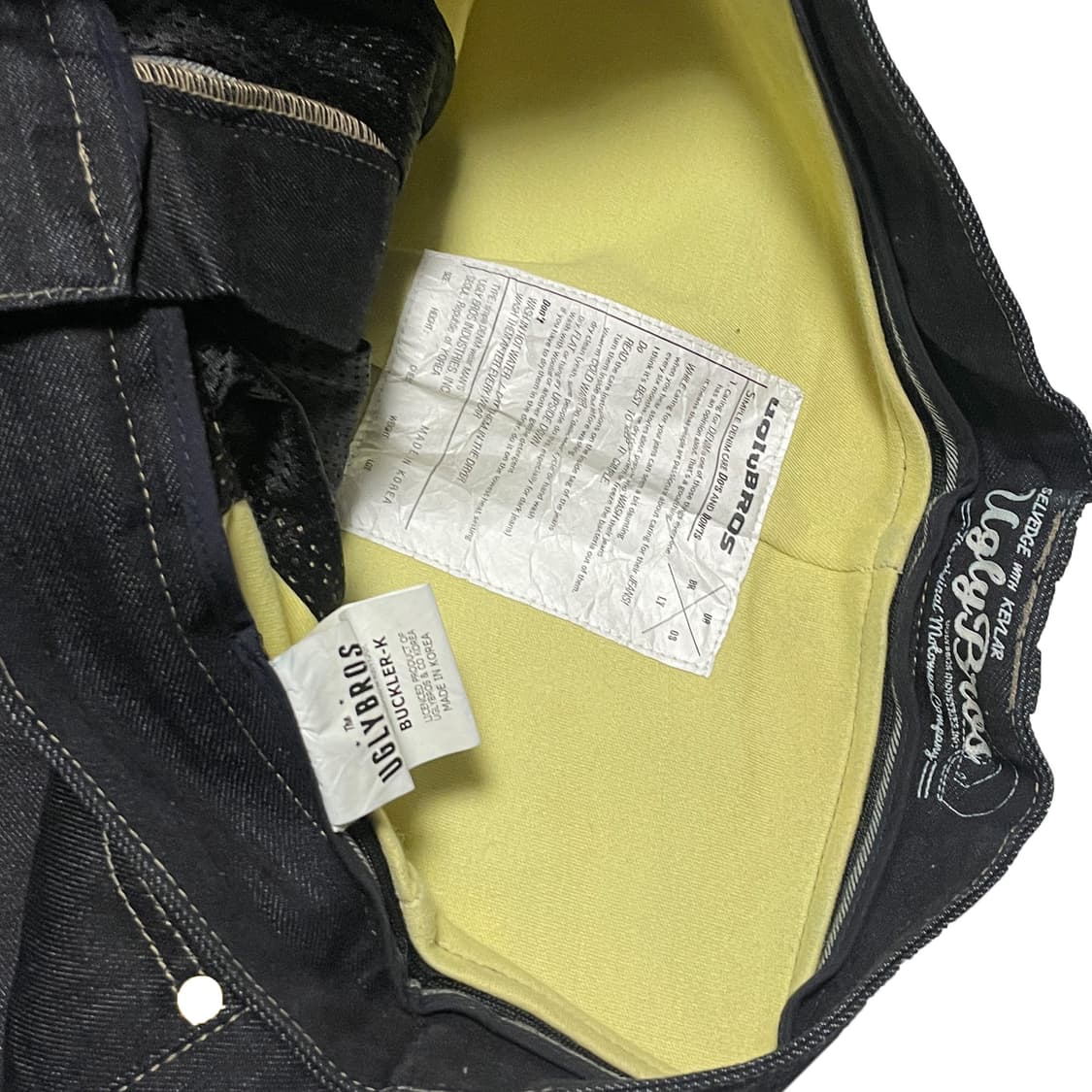 어글리브로스 케블라 셀비지 데님 팬츠 상품이미지7