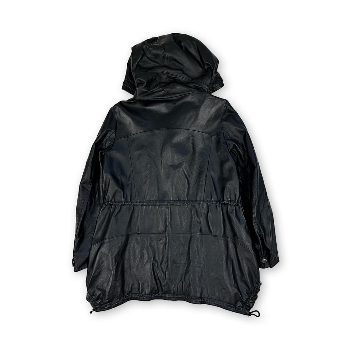 후디드 쉽스킨 레더 자켓 상품이미지2