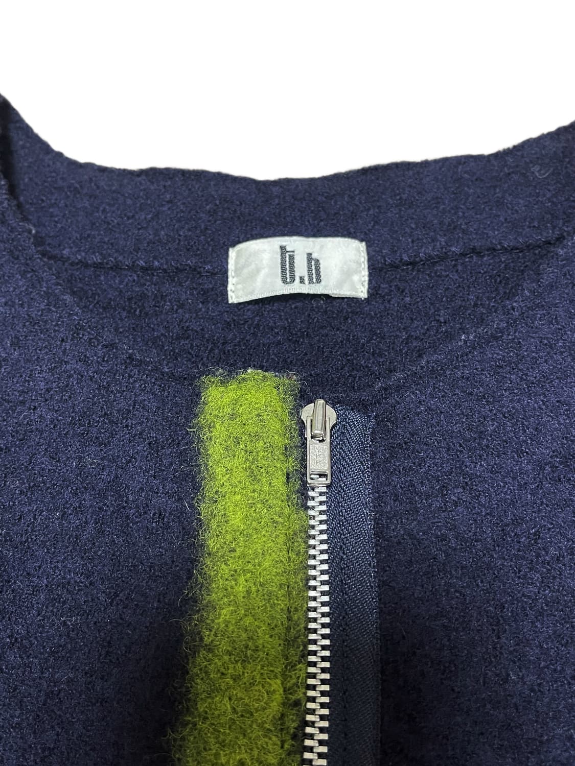 t.b(Teresa van buren) Wool Zip Vest 상품이미지3