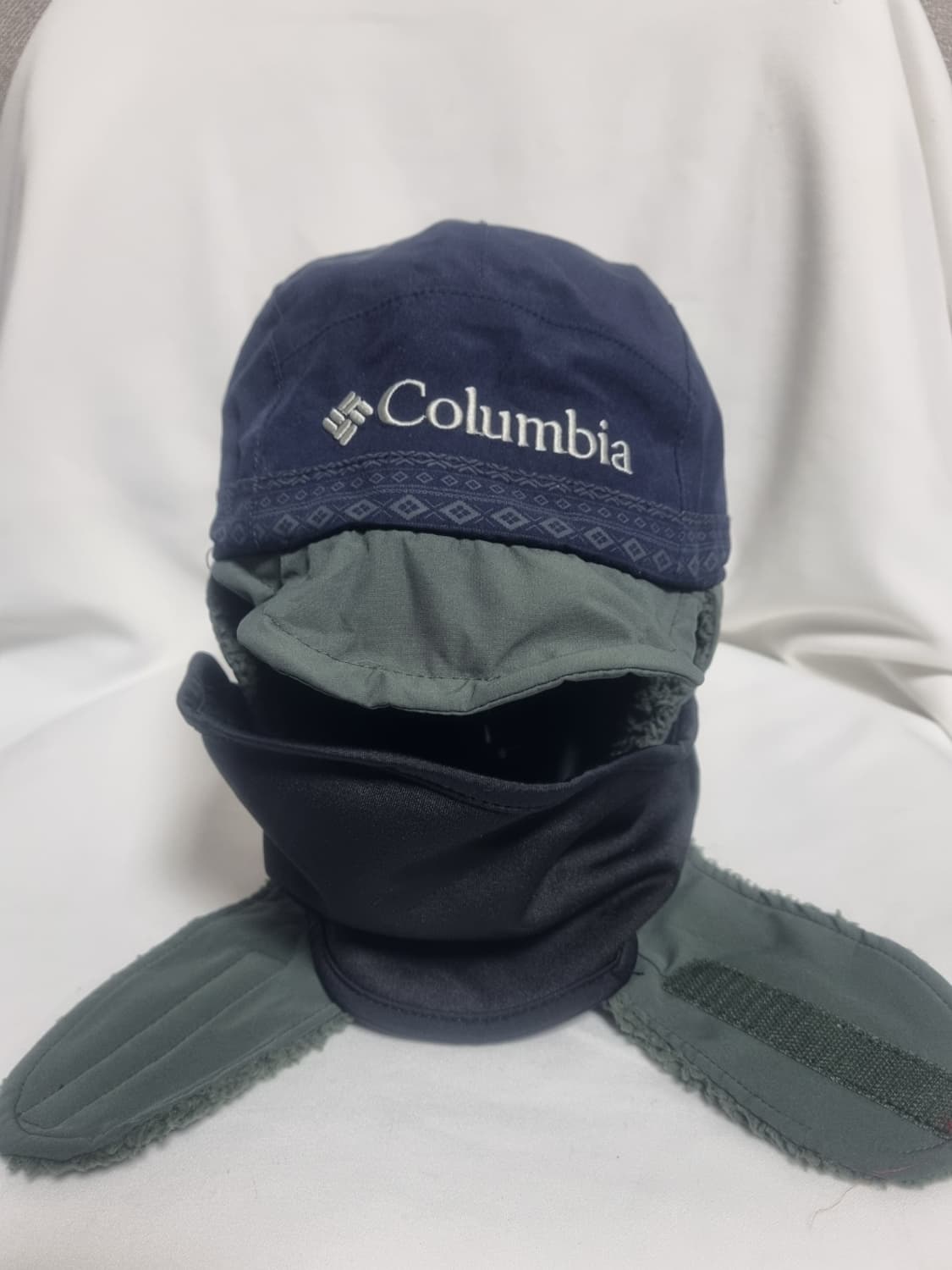 콜롬비아 방한 군밤모자 귀달이모자 방한모자 상품이미지1