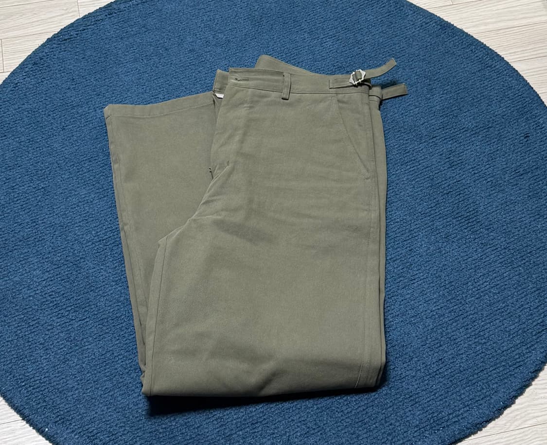 [2] 노운 스트레이트 치노 카키 상품이미지2