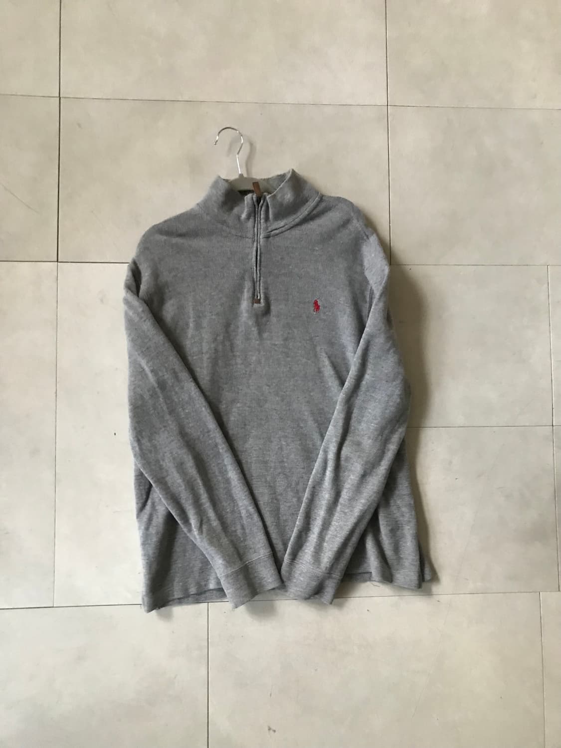 폴로 그레이 반집업 상품이미지6