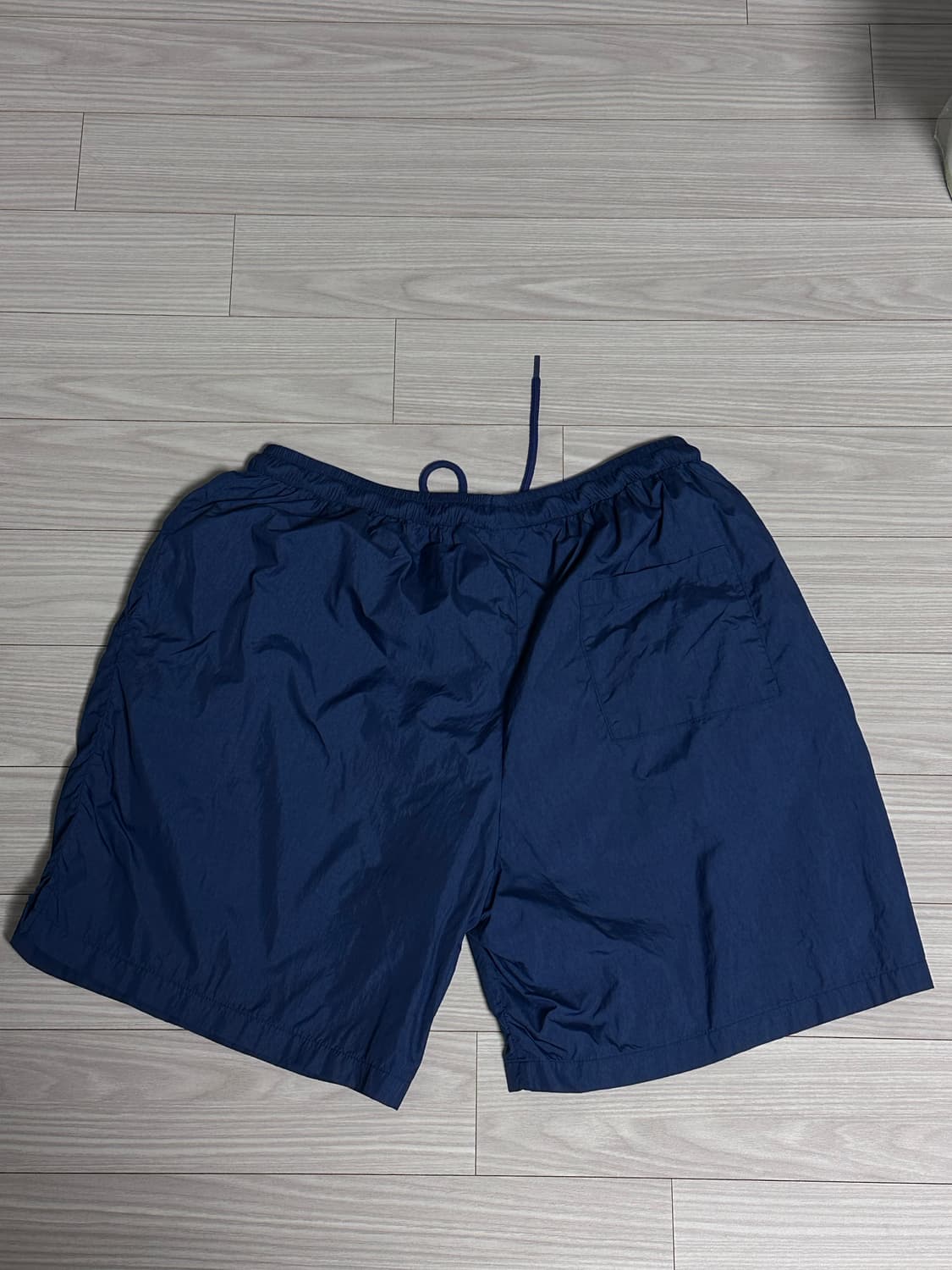 아이앱 스튜디오 우븐 쇼츠 네이비  상품이미지3