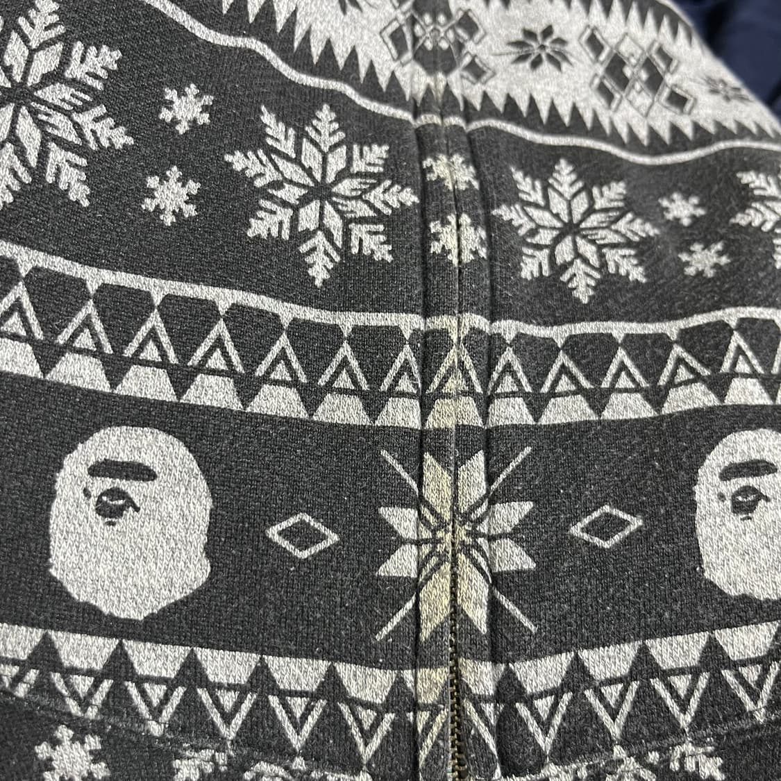 [A BATHING APE ] 베이프 페어아일 패턴 후드집업 상품이미지8