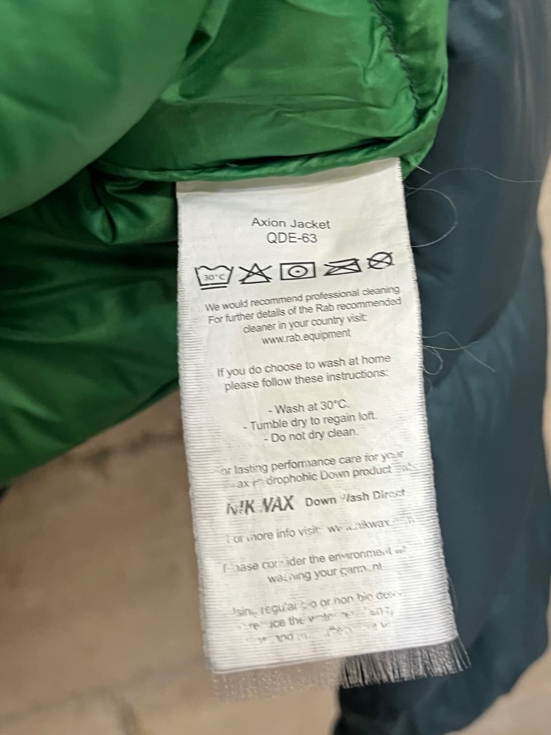 랩 엑시온 다운 자켓 상품이미지6