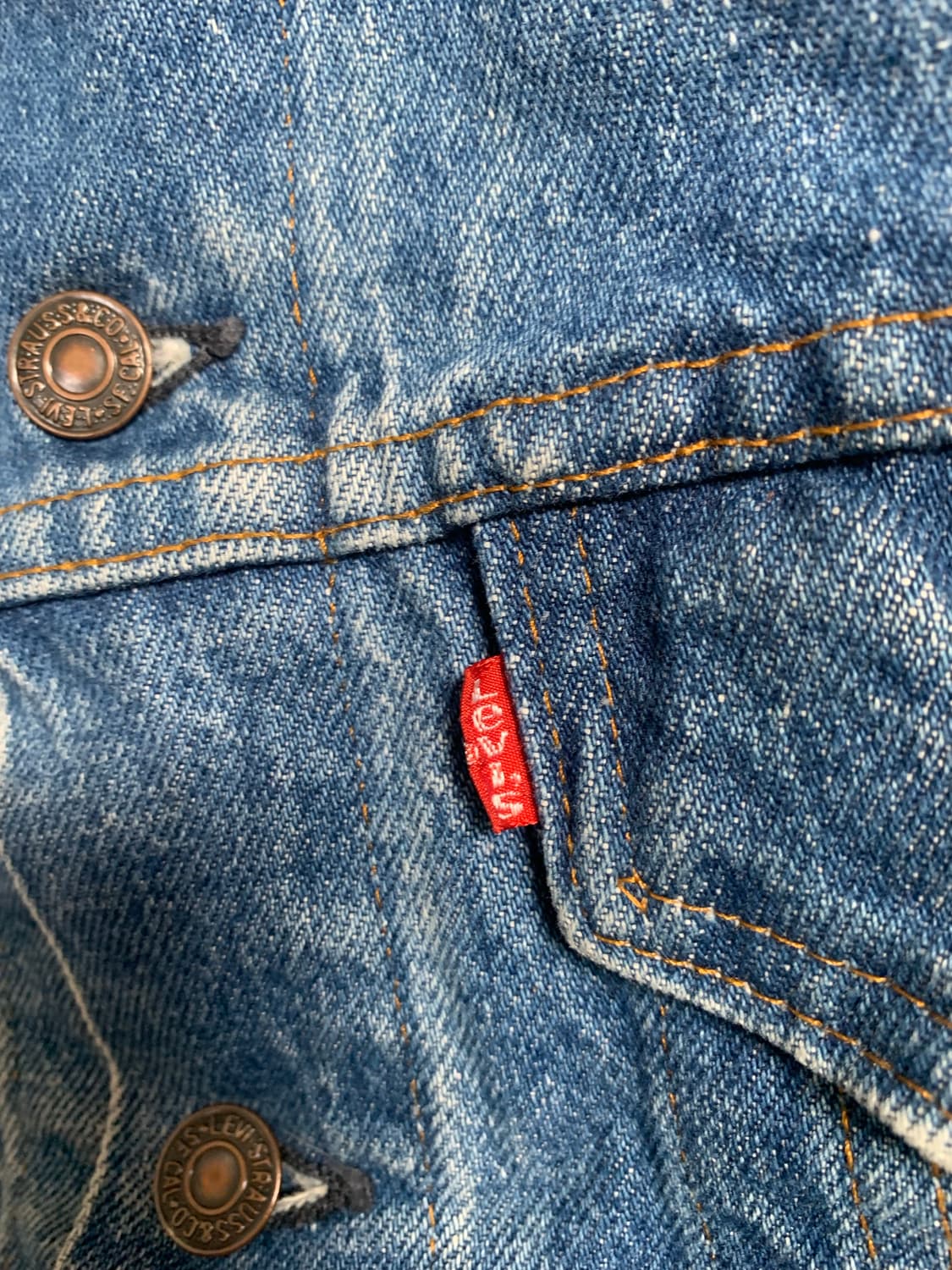 [46] 80s USA Vintage 3세대 리바이스 데님자켓 상품이미지3