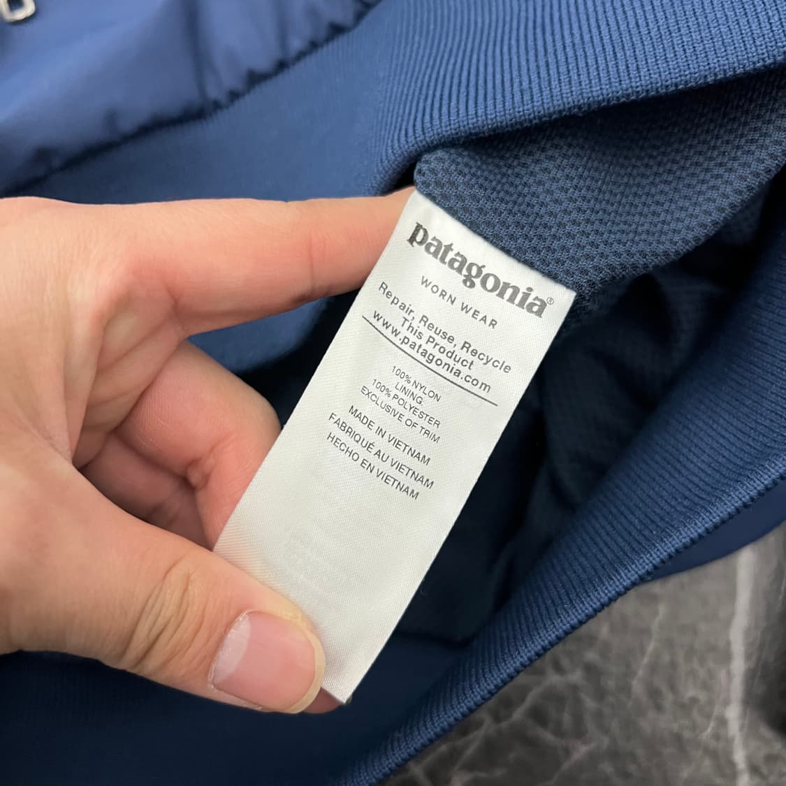 파타고니아 로고 20ss 배기스 쉘 집업 자켓 상품이미지5