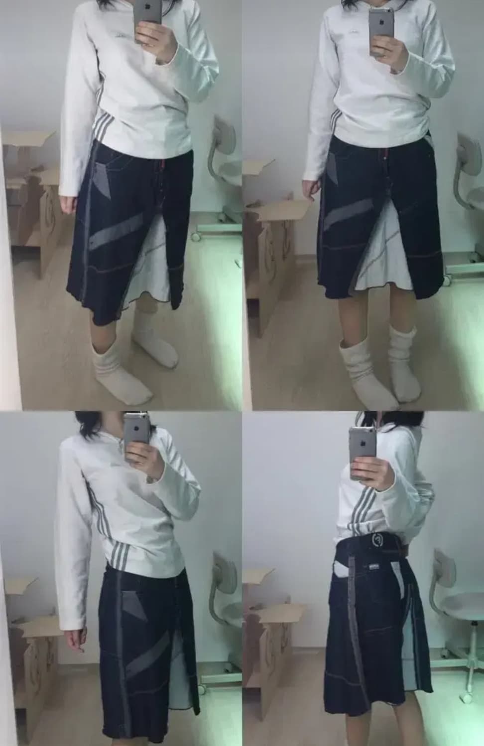 빈티지 아디다스 화이트 탑 상품이미지2