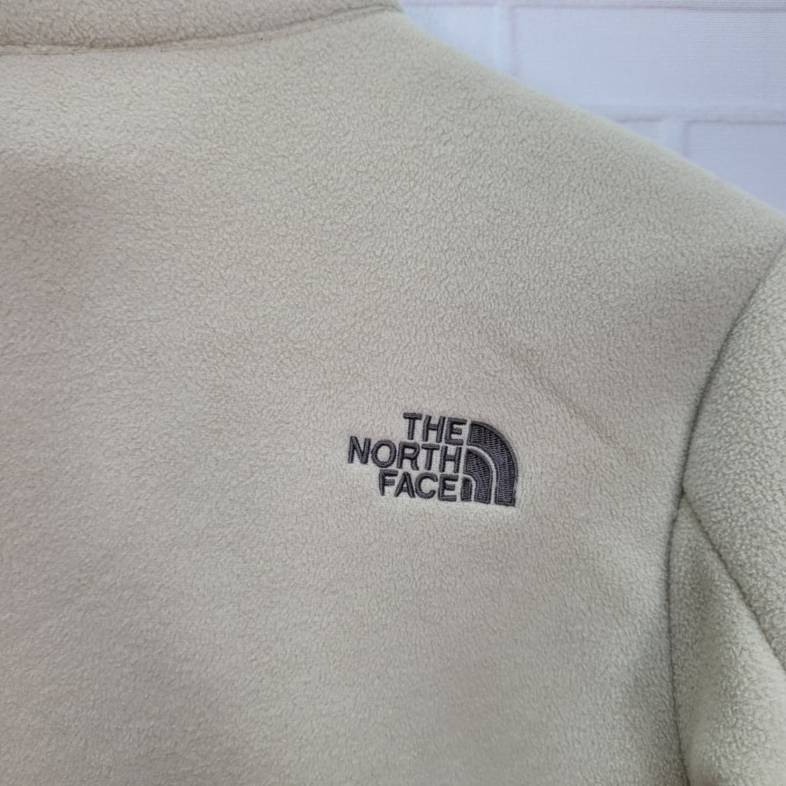 노스페이스 베이지 플리스 후리스 집업 자켓 남여공용 남S 여M 사이즈 상품이미지5