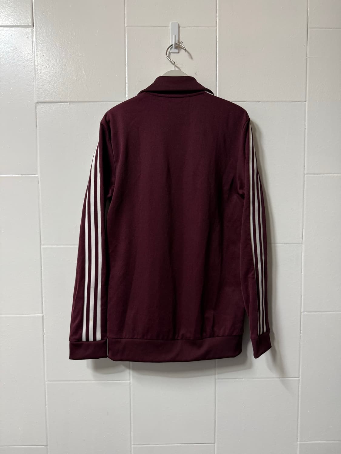 아디다스 베켄바우어 버건디 트랙탑 져지 상품이미지5