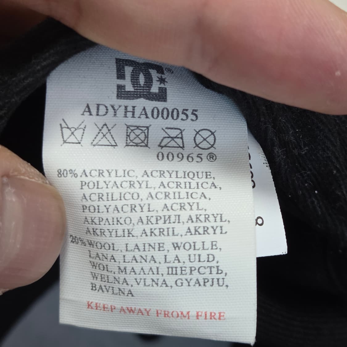 DC Shoes DC슈즈 블랙 스냅백  상품이미지3