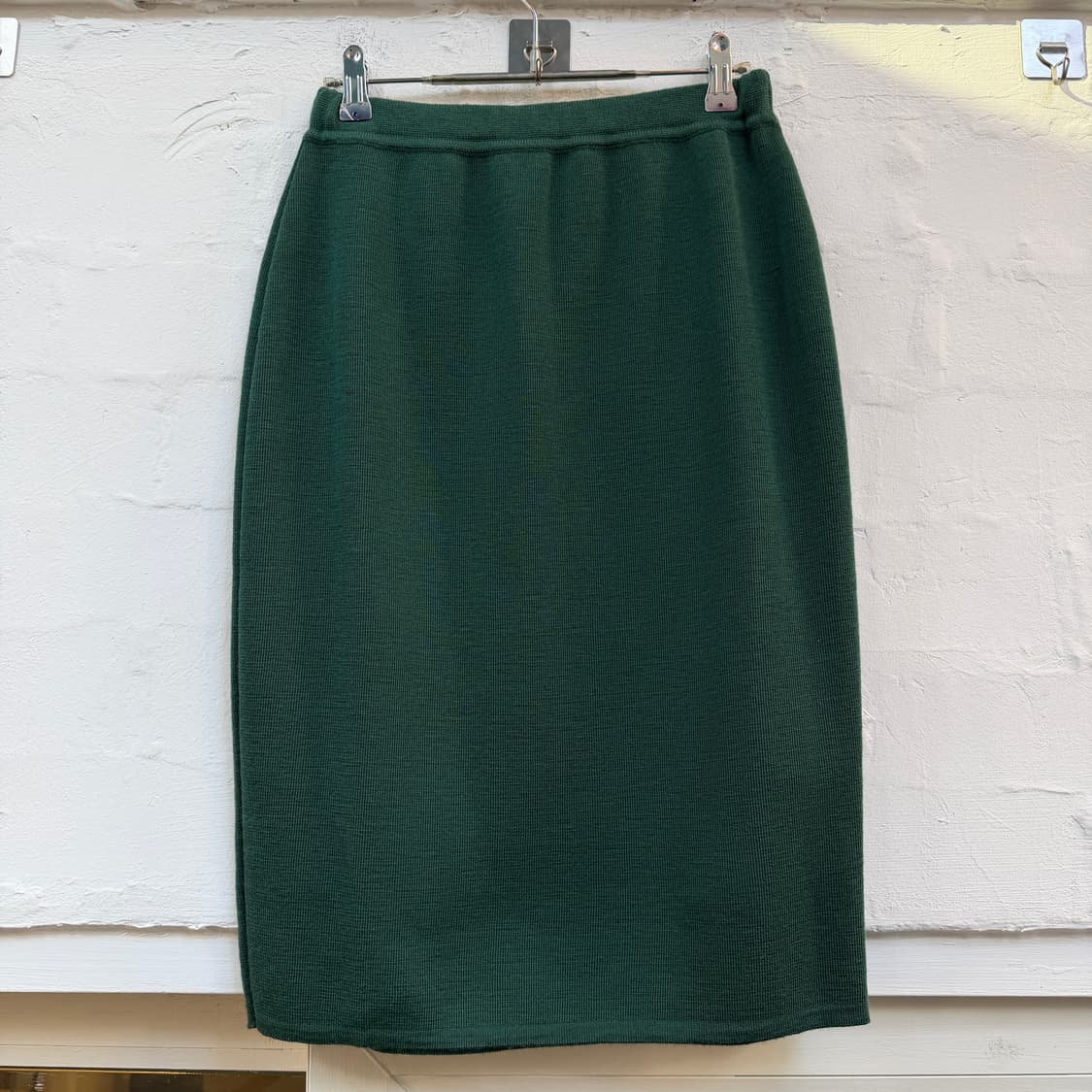 Salvatore Ferragamo 페라가모 울 니트 스커트 M 상품이미지1