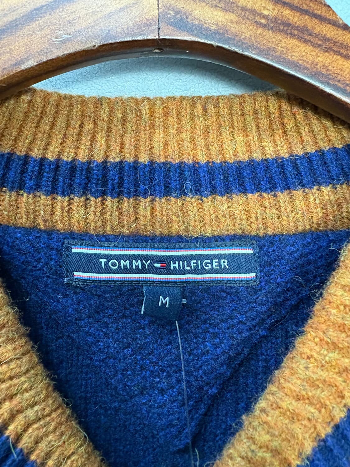 타미힐피거 니트 바시티 자켓 A3071 상품이미지5