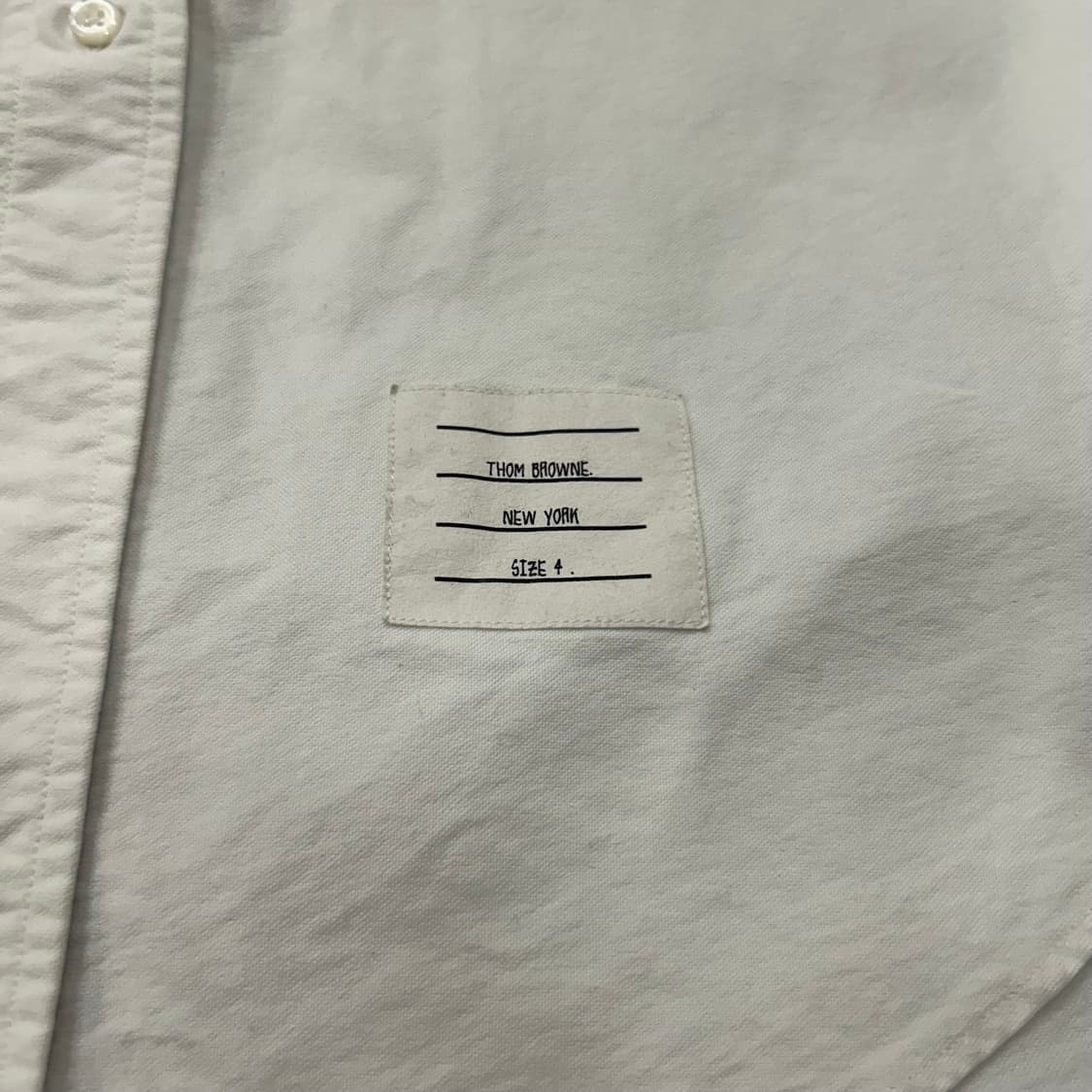 톰브라운 옥스포드셔츠 상품이미지4