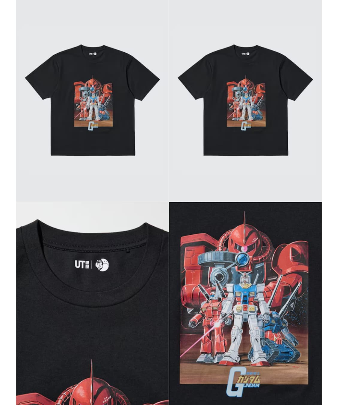 2XL XXL 미개봉) 유니클로 UT X 건담 45주년 반팔 티셔츠 C 상품이미지7