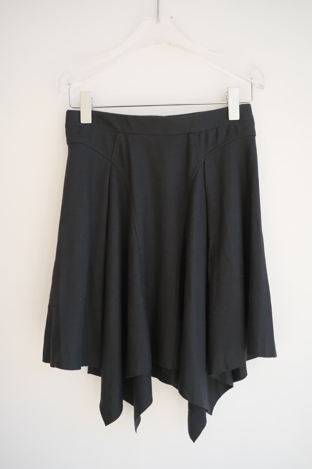 Unbalanced wool skirt 상품이미지3