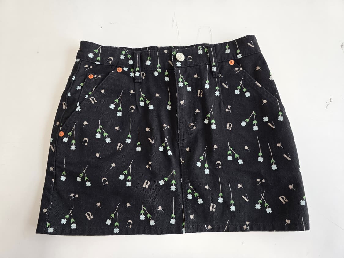 그로브 22썸머 카밀 스커트 블랙 S 상품이미지2